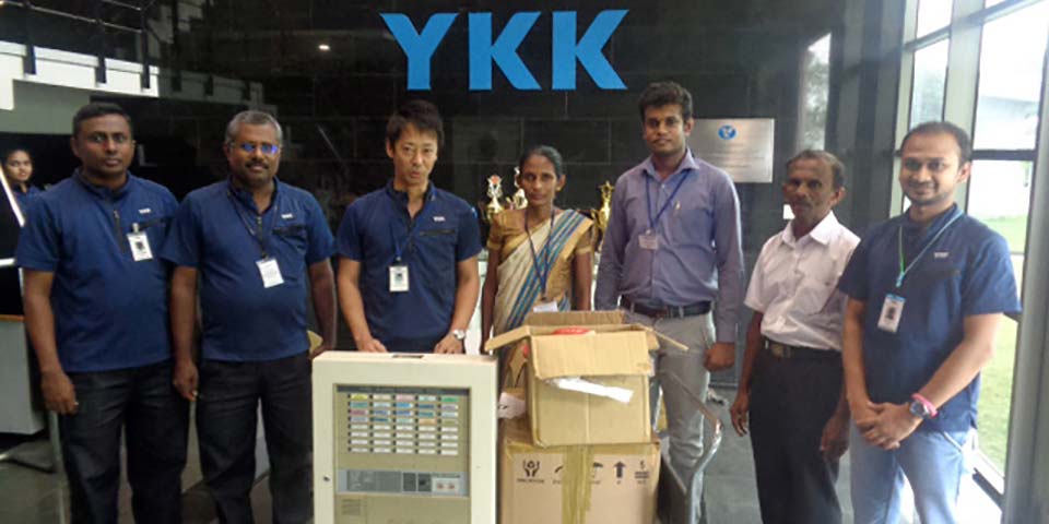 Banner for LKA Donating to Technical College