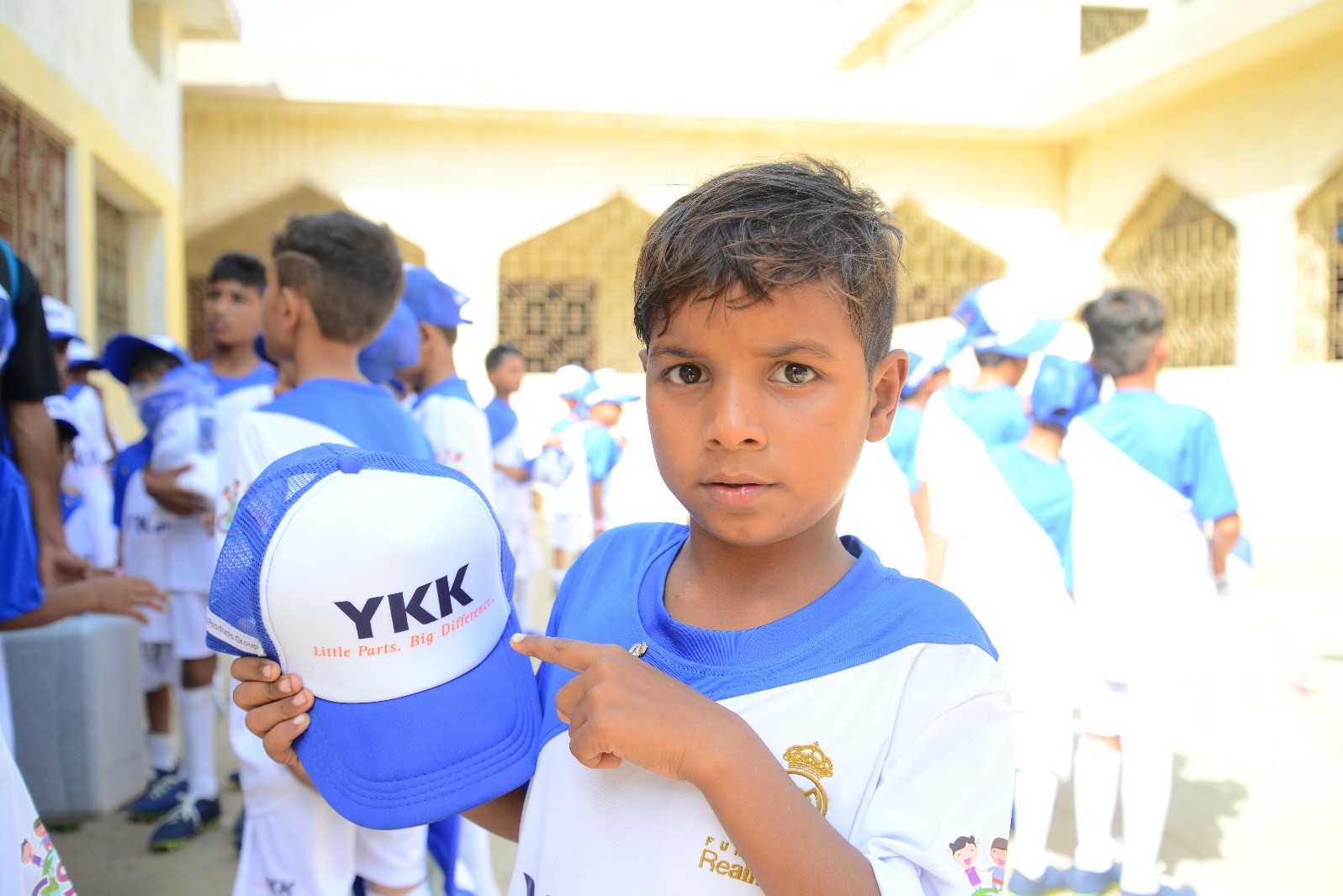 real madrid childrens football kit