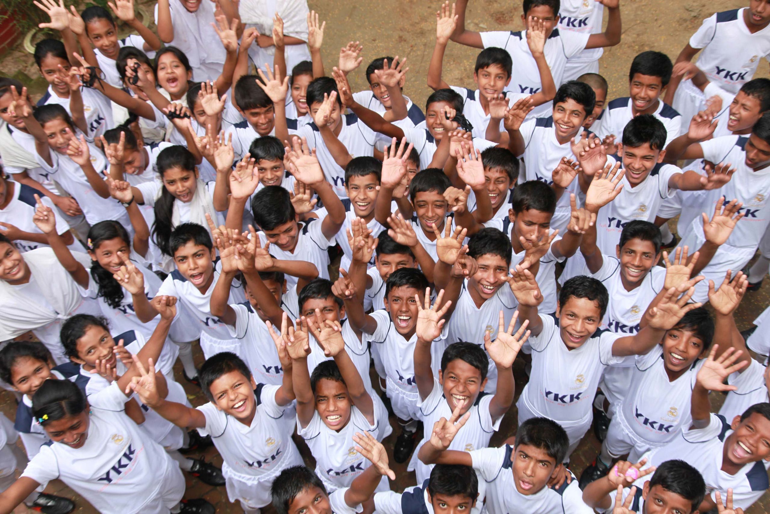 YKK brings yet another first for the Bangladesh football scene with the Real Madrid Foundation