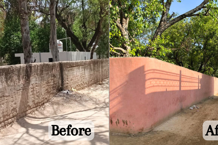 YKK IDN School Renovation - Boundary Wall