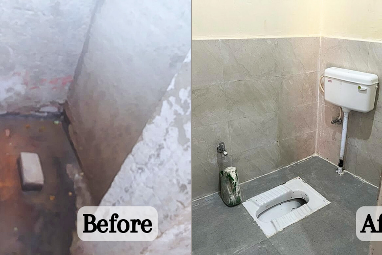 YKK IDN School Renovation - Toilet