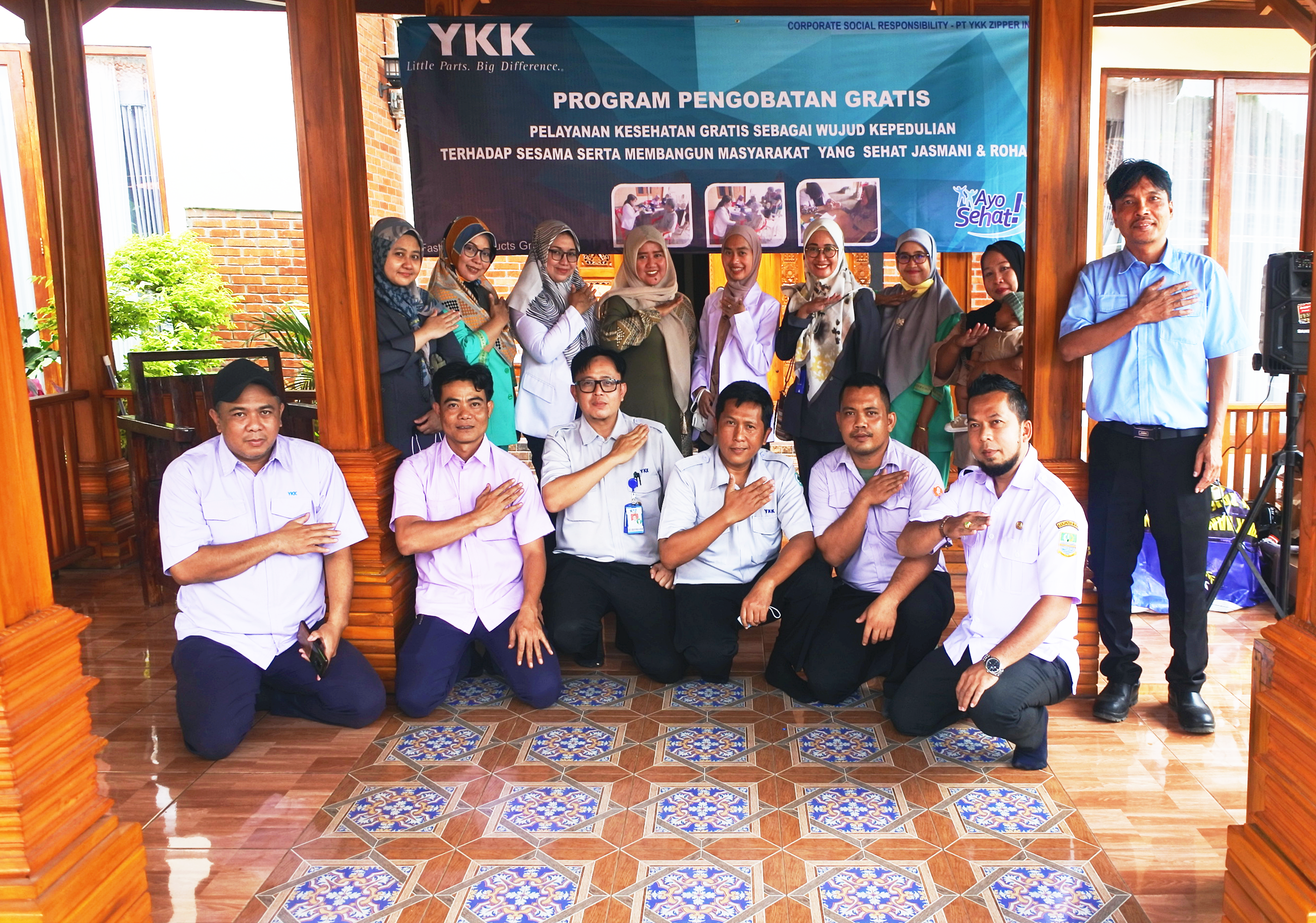 YKK Indonesia free health clinic_1 YKK Indonesia free health clinic_1