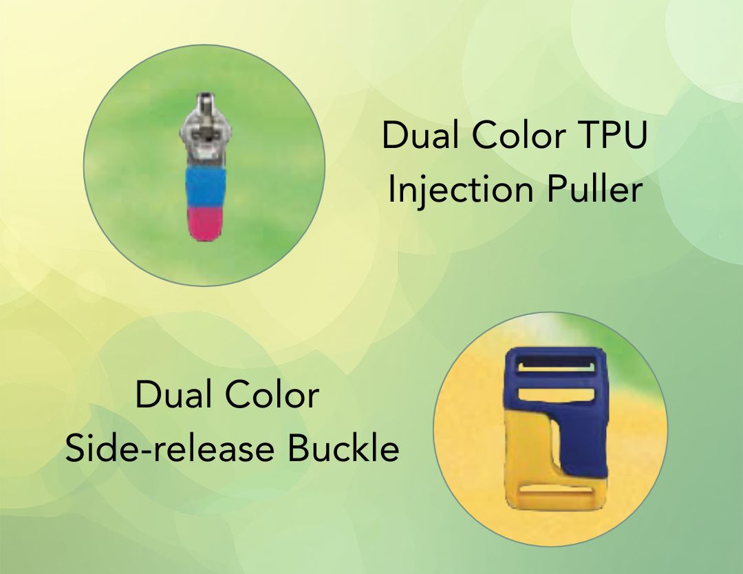 Special - Dual colour YKK products designed with dual colours